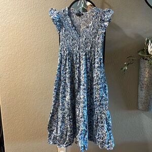 Smocked top dress